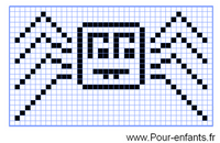 Jeu des différences Halloween dessin d'araignée jeux des DIFFERENCES ARAIGNEE