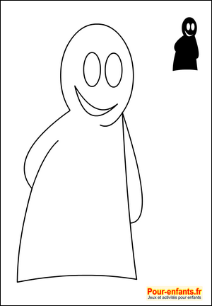 Silhouette fantome Halloween forme fantome Halloween pochoir fantome Halloween gabarit fantome Halloween patron fantome Halloween modèles fantomes Halloween. Pour les bricolages et activités manuelles des enfants.