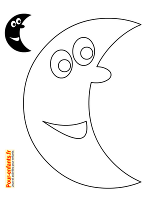 Silhouette lune Halloween lunes forme lune Halloween pochoir lune Halloween gabarit lune Halloween patron lune Halloween modèles lunes Halloween. Pour les bricolages et activités manuelles des enfants.