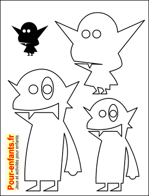 Silhouette vampire Halloween forme vampire Halloween pochoir vampire Halloween gabarit vampire Halloween patron vampire Halloween modèles vampires Halloween. Pour les bricolages et activités manuelles des enfants.