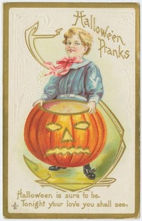 Carte postale Halloween