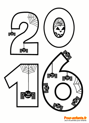 Halloween 2016 &agrave; imprimer