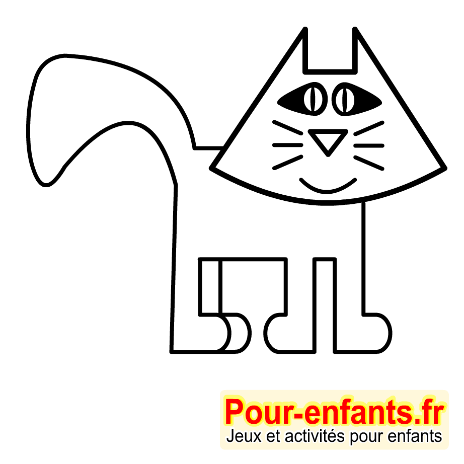 Imprimer ce coloriage de chat