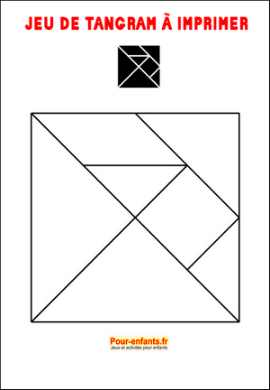 Jeu de tangram à imprimer gratuit tangram imprimable gratuitement