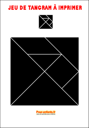 Jeu de tangram à imprimer gratuit tangram imprimable gratuitement