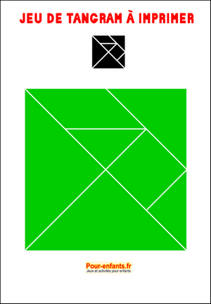 Jeu de tangram à imprimer gratuit tangram imprimable gratuitement