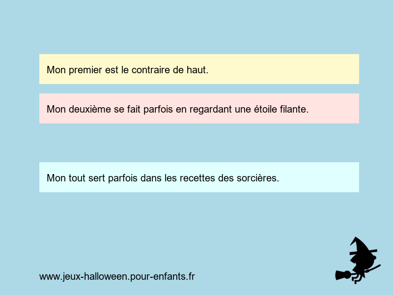 Charade Halloween : Bave - illustration
